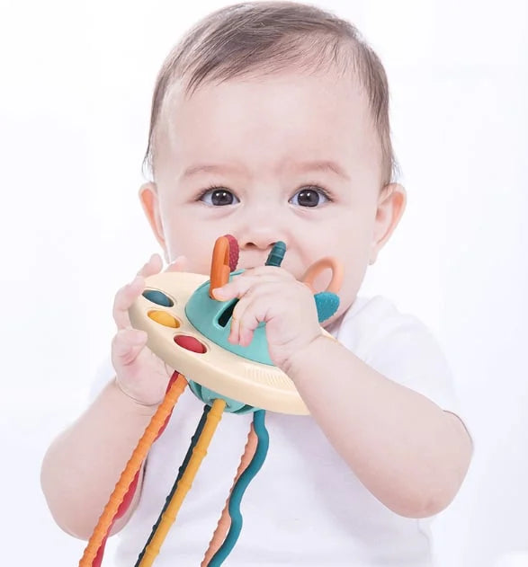 Montessori Pull-String Fidget Sensory Toy