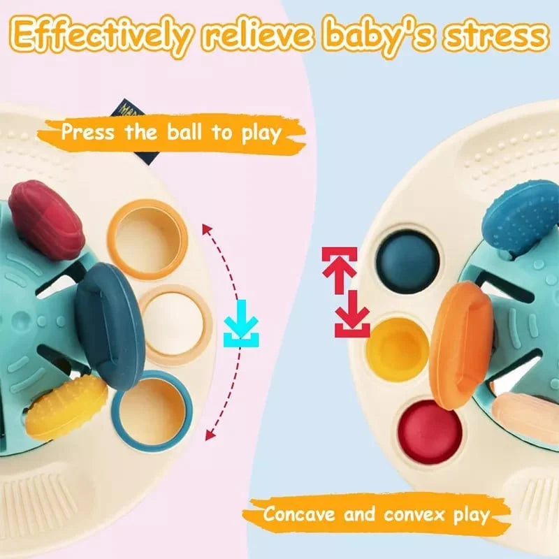 Montessori Pull-String Fidget Sensory Toy