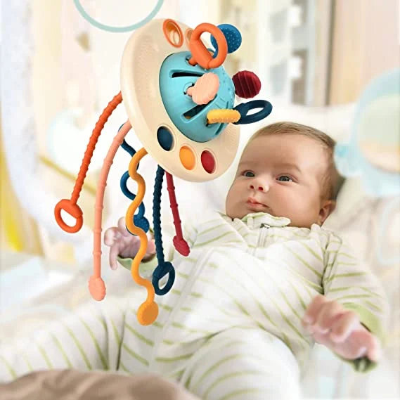 Montessori Pull-String Fidget Sensory Toy