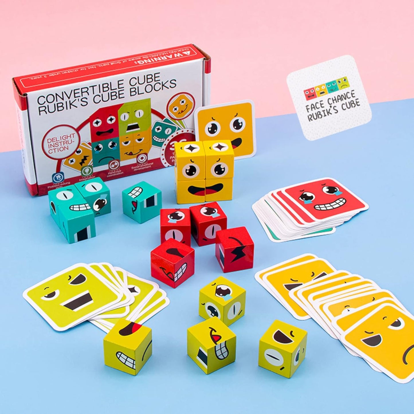 Emoji Expressions Matching Cube Game