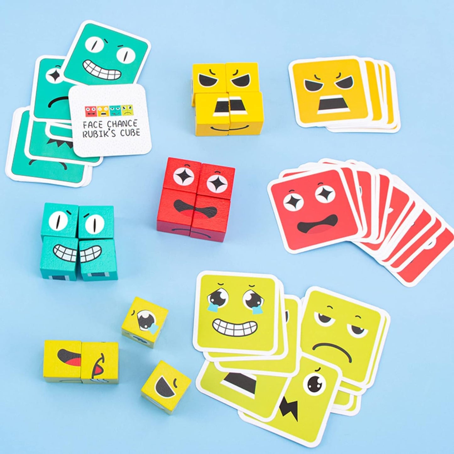 Emoji Expressions Matching Cube Game
