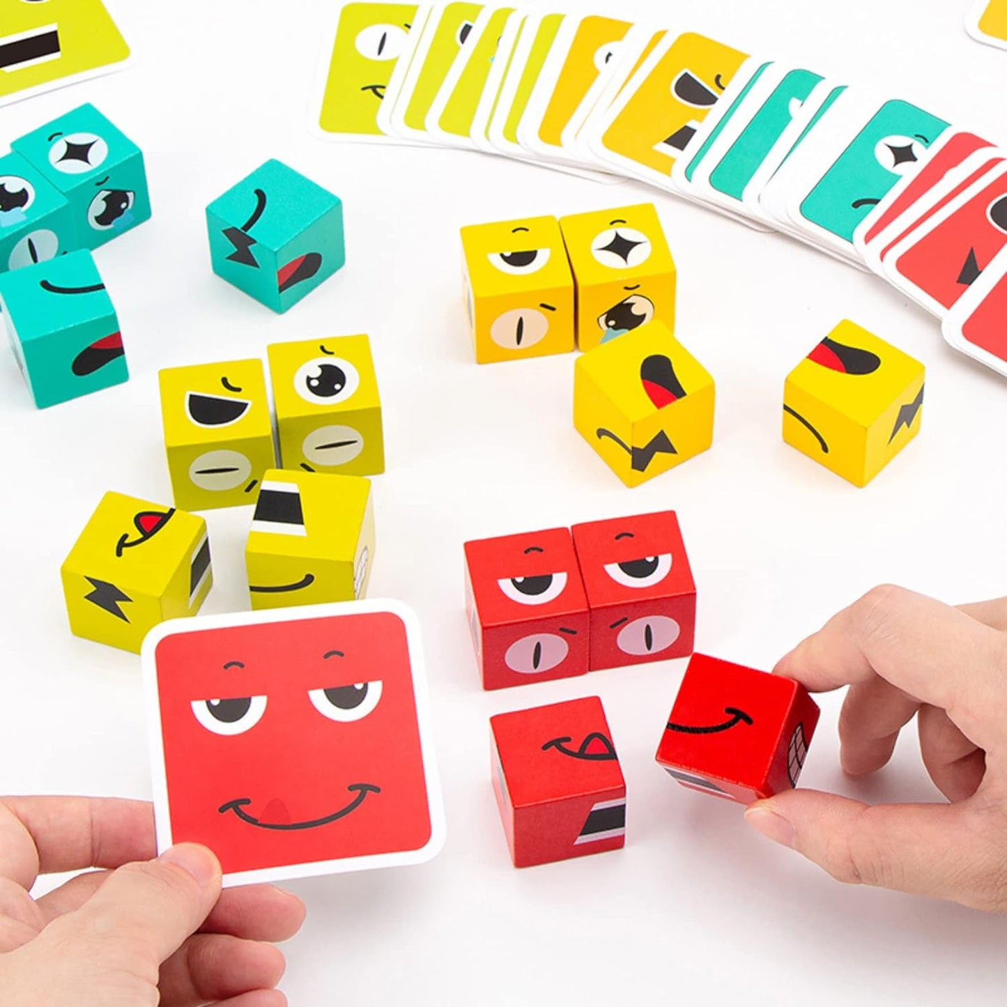 Emoji Expressions Matching Cube Game