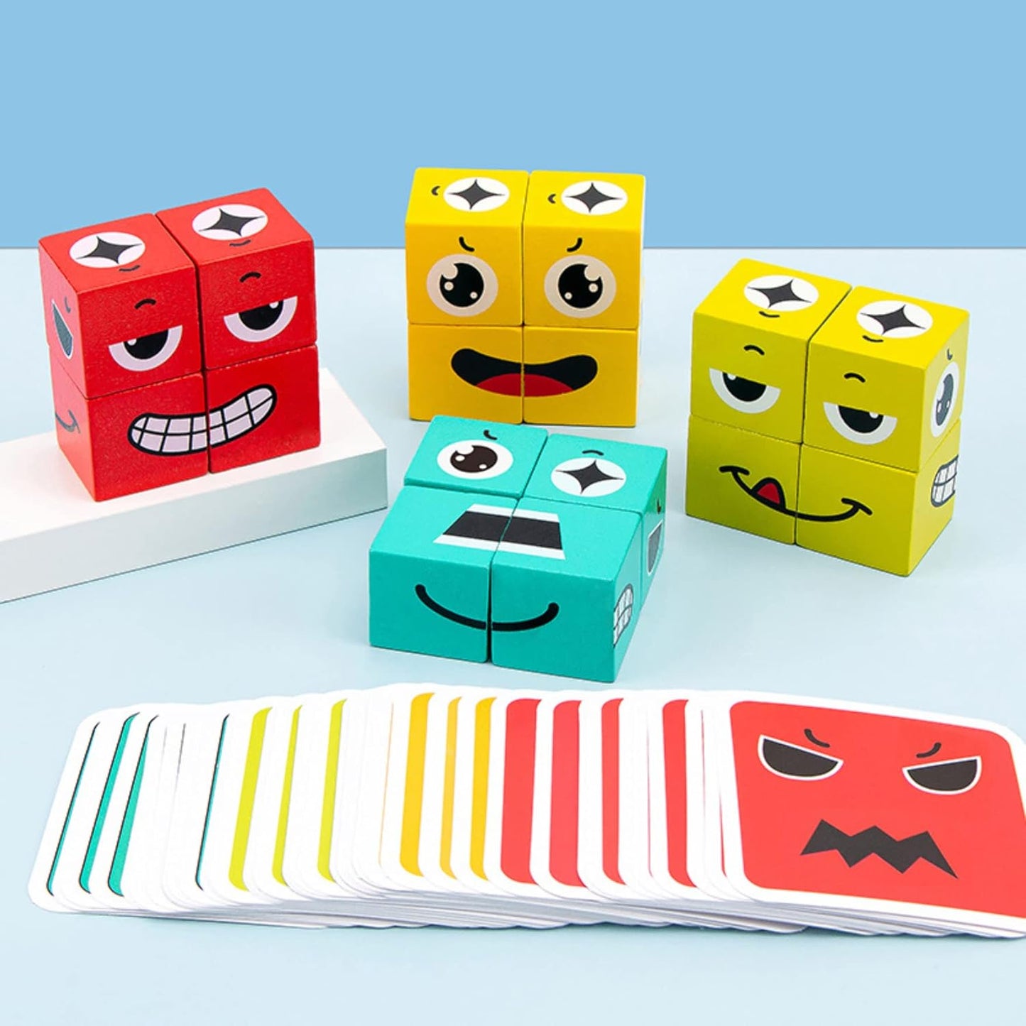Emoji Expressions Matching Cube Game