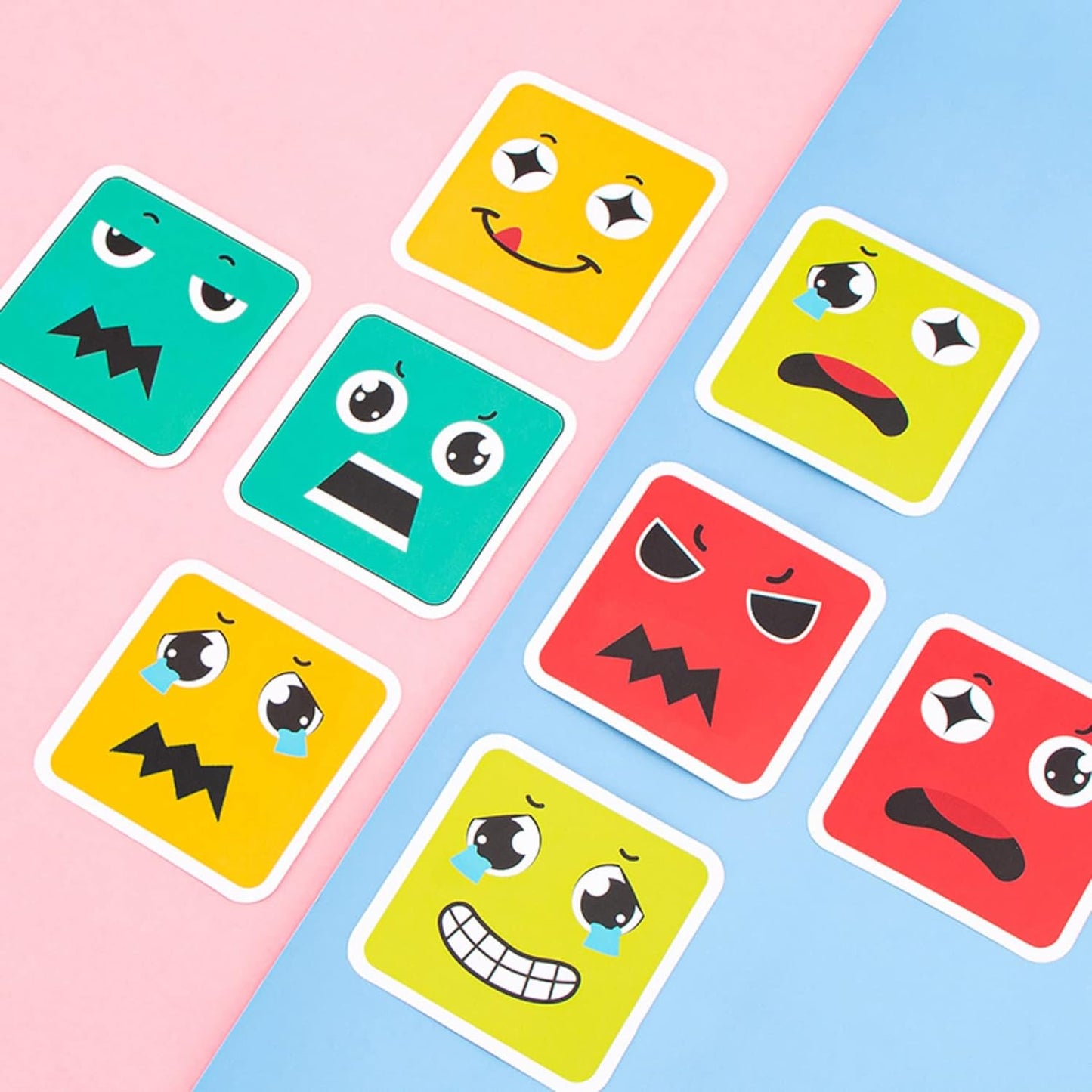 Emoji Expressions Matching Cube Game