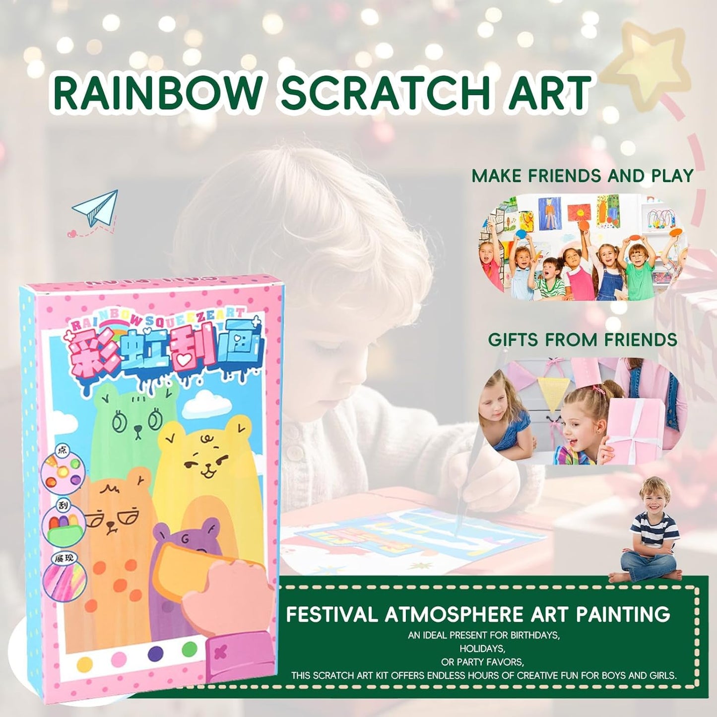 Dotty Magic Scratch Art Kit