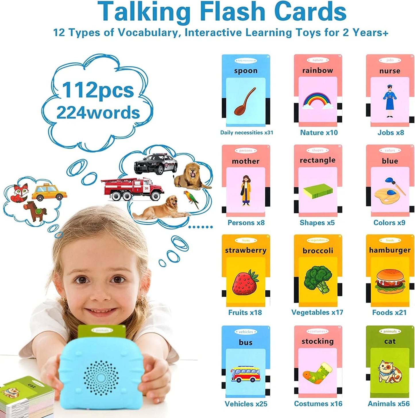 Talking Flash Card Learning Toy