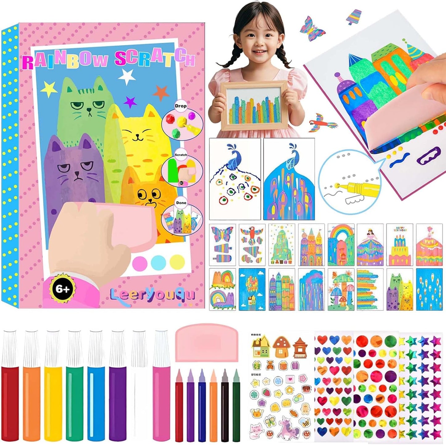Dotty Magic Scratch Art Kit