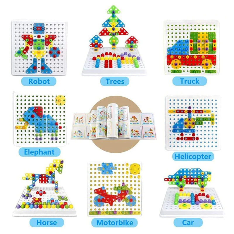 CREATIVE MOSAIC DRILL SET FOR KIDS